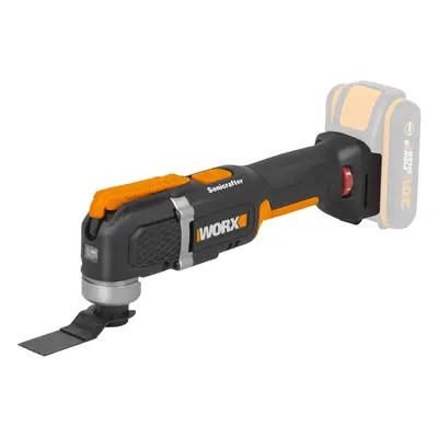 WORX Orange WX696.9 - Aku multifunkční obrážečka 20V, Sonicrafter - bez akumulátoru - Powershare