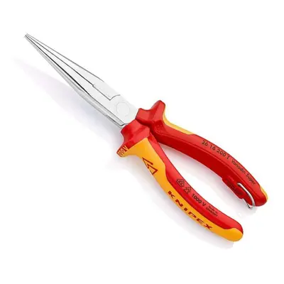 Půlkulaté kleště s břity Knipex 26 16 200 T - chromováno, vícesložkové návleky VDE (200 mm) 26 1