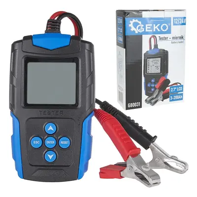 GEKO Tester - LCD měřič pro kontrolu baterií 12/24V 3Ah-200Ah (30) G80031