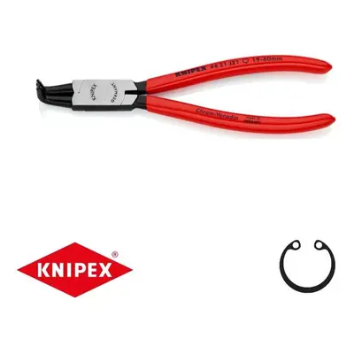 Kleště na pojistné kroužky 170 mm, vnitřní zahnuté. Knipex - 44 21 J21 - DIN 5256 D. Leštěno, po