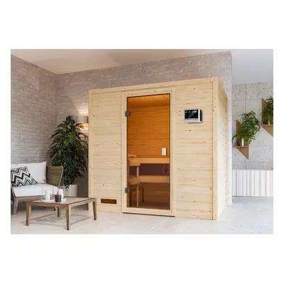 KARIBU HOLZTECHNIK Finská sauna KARIBU SELENA (6164) LG1943