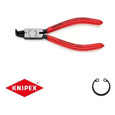 Kleště na pojistné kroužky 130 mm, vnitřní zahnuté. Knipex - 44 21 J11 - DIN 5256 D. Leštěno, po