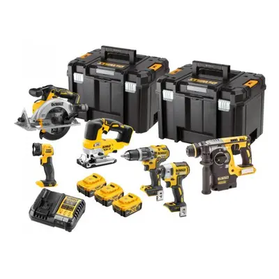 Aku bezuhlíková kombo sada nářadí 18V 3x5,0 Ah XR DeWALT DCK690P3T DCK690P3T