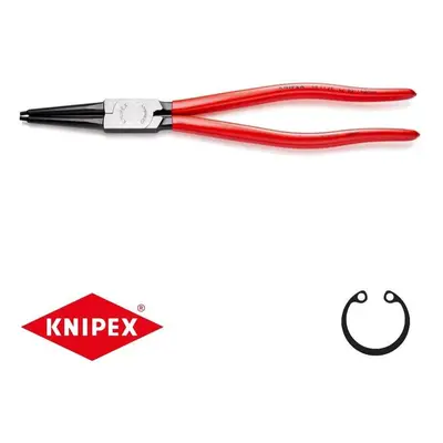 Kleště na pojistné kroužky 320 mm, vnitřní rovné. Knipex - 44 11 J4 - DIN 5265 C. Leštěno, potaž