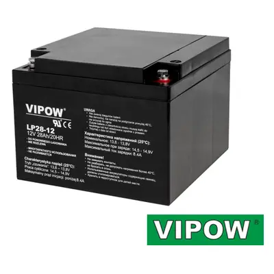 Baterie olověná 12V 28Ah VIPOW 04250181