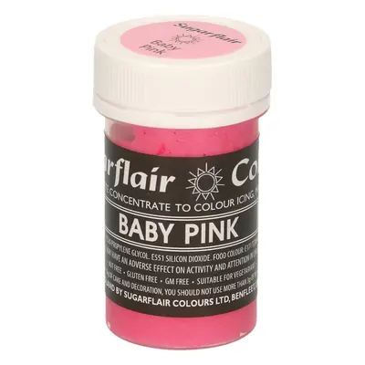 Gelová barva Sugarflair Baby Pink