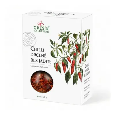 Valdemar Grešík Koření Chilli drcené bez jader 50g