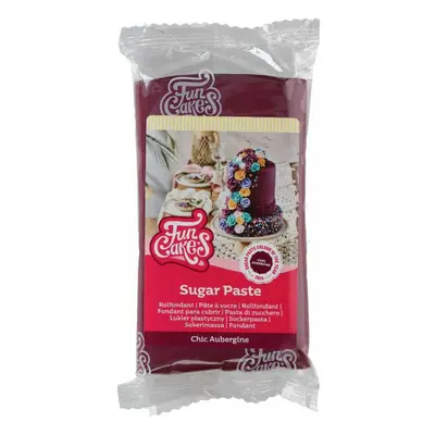 FunCakes Potahovací hmota Tmavě fialová 250g