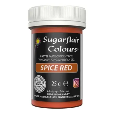 Gelová barva Sugarflair Spice Red