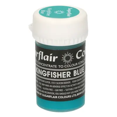 Gelová barva Sugarflair Kingfisher Blue