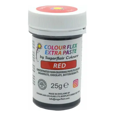 Sugarflair Gelová barva Extra Paste Red