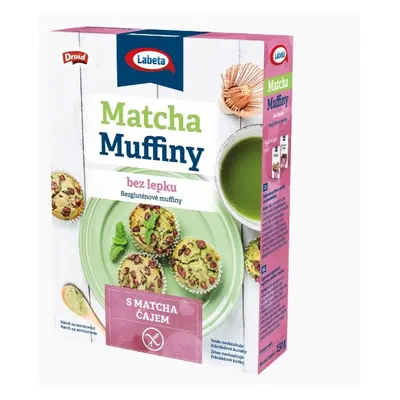 Labeta Matcha muffiny bez lepku