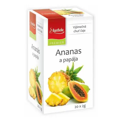 Apotheke ovocný čaj Ananas a papája