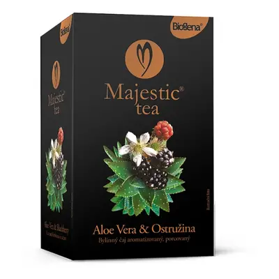 Bylinný čaj Biogena Majestic - Aloe Vera a Ostružina