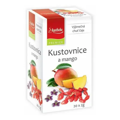 Apotheke ovocný čaj Kustovnice a mango