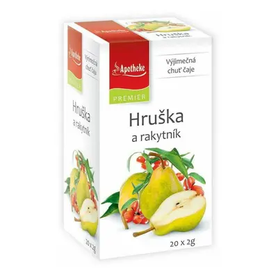 Apotheke ovocný čaj Hruška a rakytník