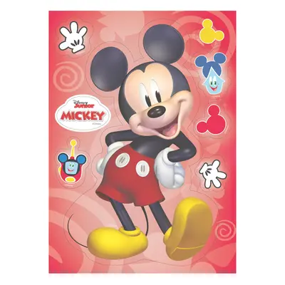 Jedlý papír Mickey Mouse silueta