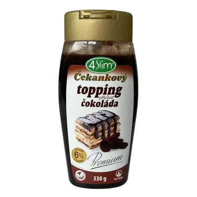 4Slim Čekankový topping čokoláda 330g