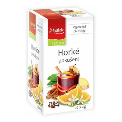 Apotheke Ovocný čaj Horké pokušení