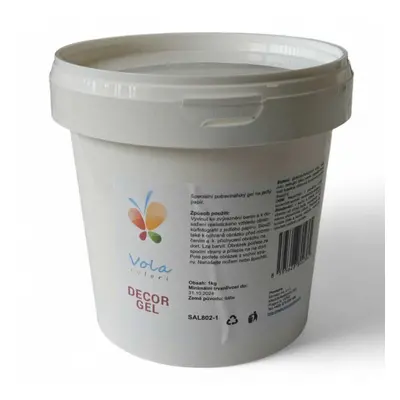 Vola Colori Decor Gel Hmotnost: 1 kg