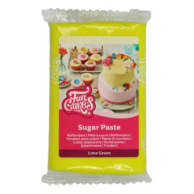 FunCakes Potahovací hmota Limetkově zelená 250g