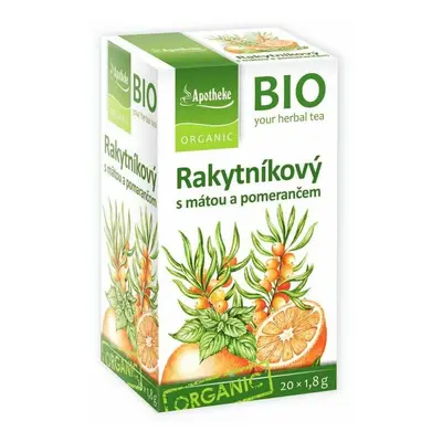 Apotheke BIO Ovocný čaj Rakytníkový s mátou a pomerančem