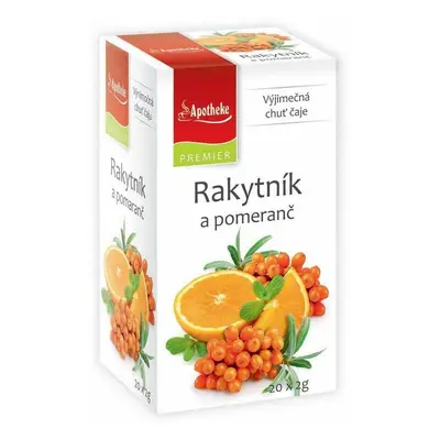 Apotheke ovocný čaj Rakytník a pomeranč