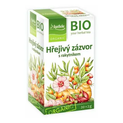 Apotheke BIO Hřejivý zázvor s rakytníkem