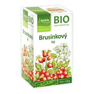 Apotheke BIO Bylinný čaj Brusinkový