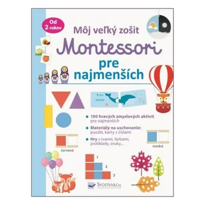 Môj veľký zošit Montessori pre najmenších