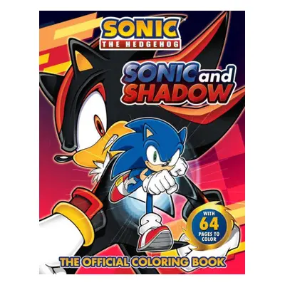 SONIC & SHADOW OFF COLORING BK