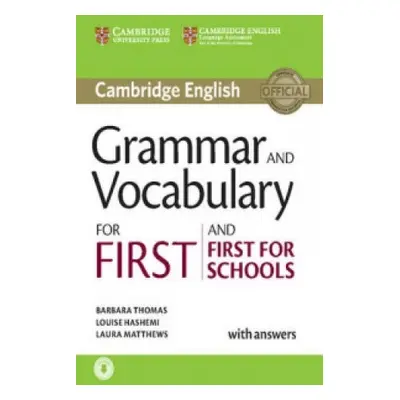 Grammar and Vocabulary for First and First for Schools Book with Answers and Audio