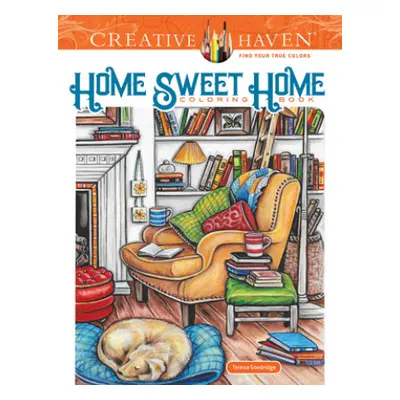 Creative Haven Home Sweet Home Coloring Book