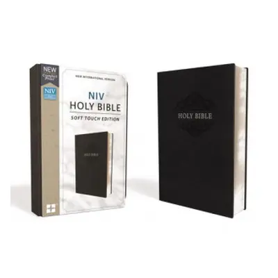 NIV, Holy Bible, Soft Touch Edition, Imitation Leather, Black, Comfort Print