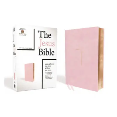 Jesus Bible, NIV Edition, Leathersoft over Board, Pink, Comfort Print