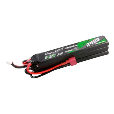 Gens ace Akumulátor Li-Po 11,1V 2400mAh 25C 125x20x10mm (3x) - DeanT