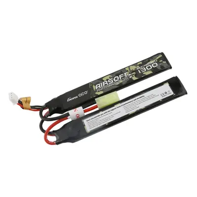 Gens ace Akumulátor Li-Po 7,4V 1300mAh 25C 126x18x5mm (2x) - Mini Tamiya