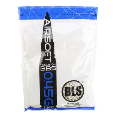 Airsoftové kuličky BLS Precision Grade 0,45g | 2220 ks | 1 kg - bílé