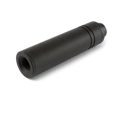 SLONG Airsoft Kovový tlumič 110 x 27mm s redukcí na +11mm závit (SL00321A)