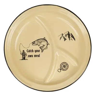 Fosco Smaltovaný talíř "Catch Your Own Meal", 24 cm