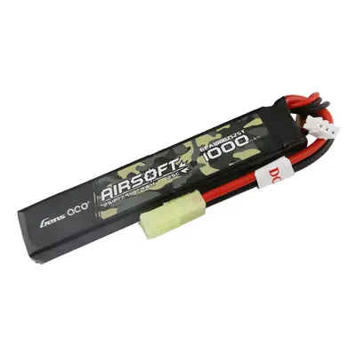 Gens ace Akumulátor Li-Po 7,4V 1000mAh 25C 105x19x11mm - Mini Tamiya