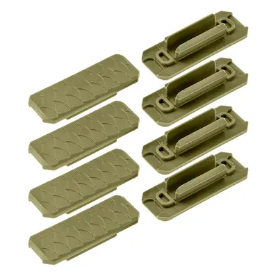 JJ Airsoft Nylonové krytky M-LOK Typ 3 (8 ks) - TAN