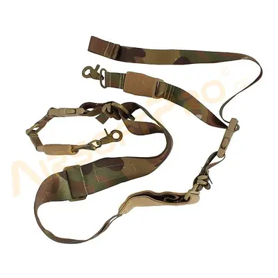 EmersonGear Dvoubodový pružný popruh - Multicam