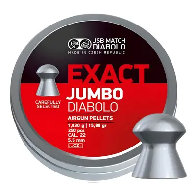 JSB Match Diabolo Diabolky EXACT Jumbo 5,52mm (cal .22) / 1,030g - 250ks