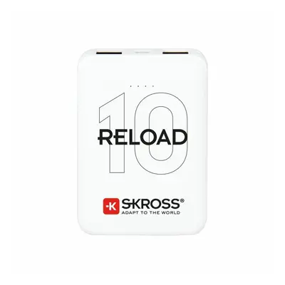 SKROSS Powerbanka Reload 10, 10000mAh, 2x 2A výstup, microUSB kabel