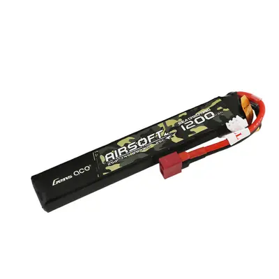 Gens ace Akumulátor Li-Po 7,4V 1200mAh 25C 126x20x11mm - DeanT