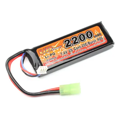 VB Power Akumulátor Li-Po 7,4V 2200mAh 20C - Mini Block