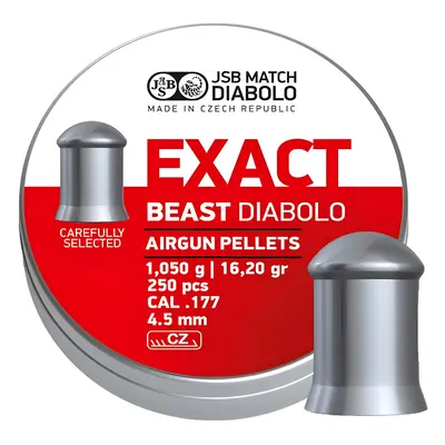 JSB Match Diabolo Diabolky EXACT Beast 4,52mm (cal .177) / 1,050g - 250ks