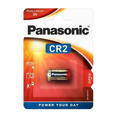 Panasonic Lithiová baterie 3V CR2 Lithium Power, nenabíjecí