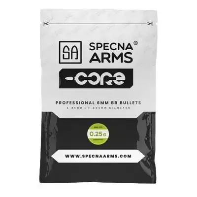 Specna Arms Airsoftové kuličky CORE™ BIO 0,25g, 1000ks - bílé